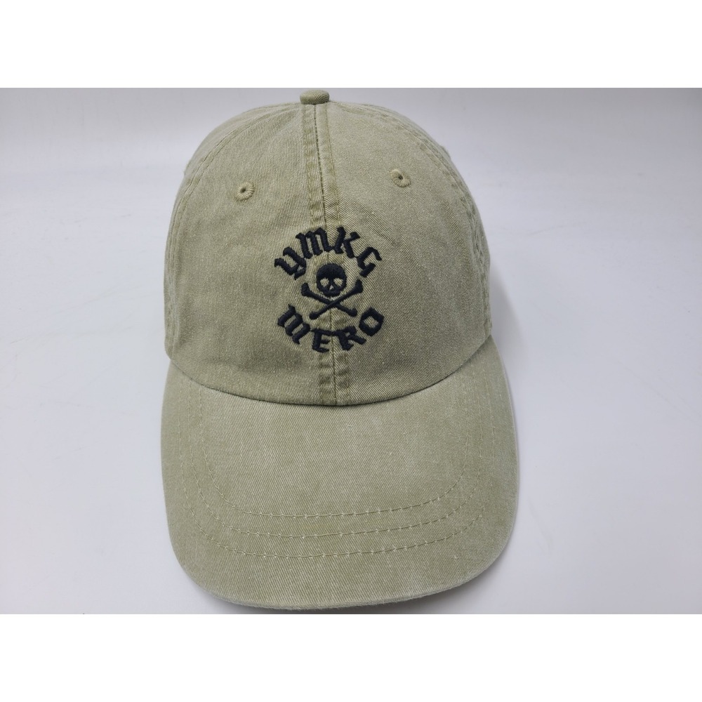 YMKG Ye Mystic Krewe of Gasparilla 2018 Pirate Invasion Strapback Hat Cap Beige